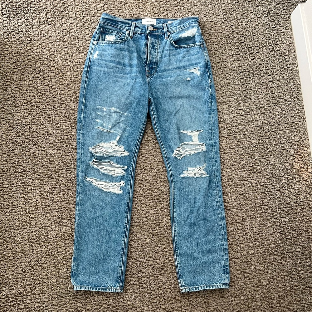 Frame Denim Le Original distressed jeans size 27